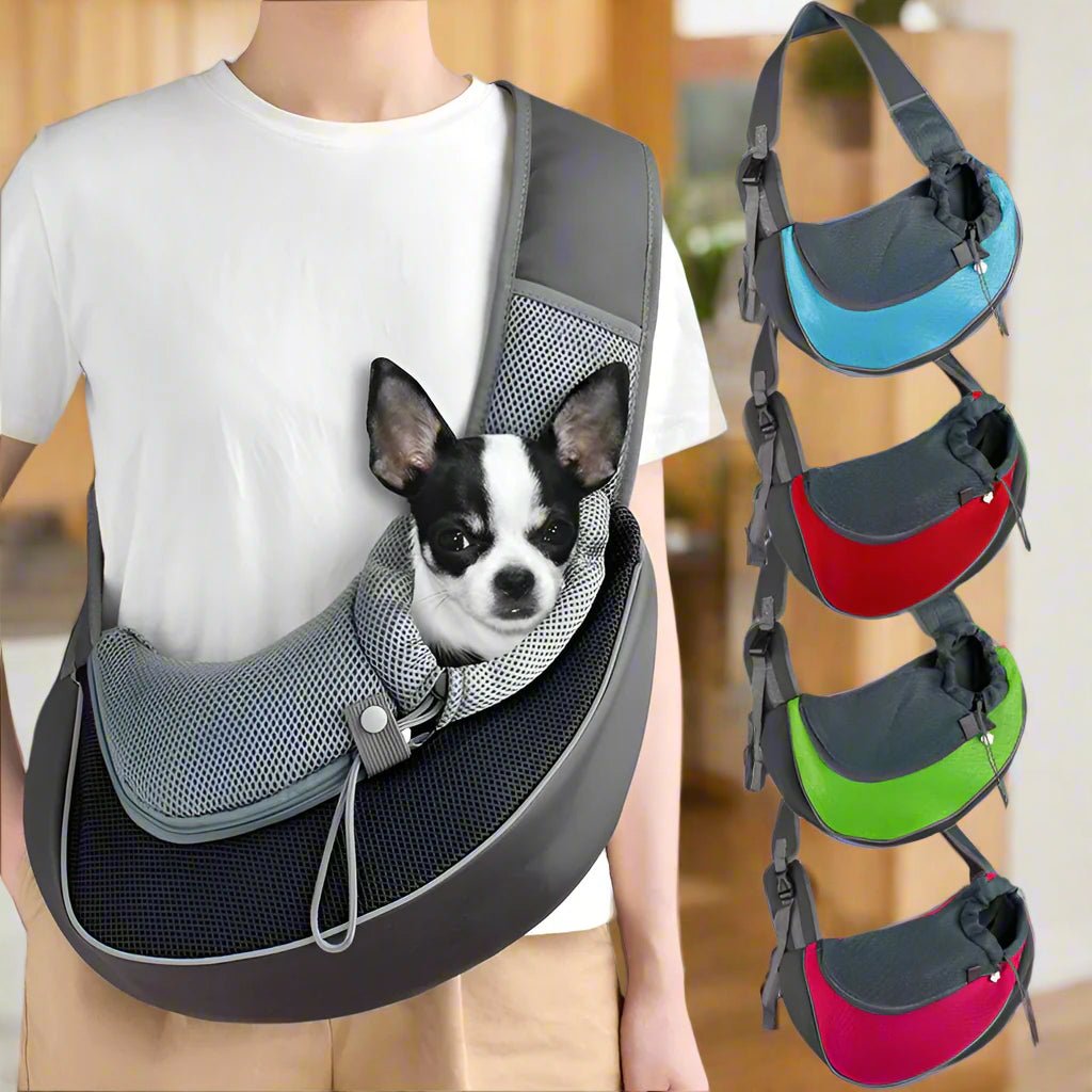 Sac de transport chien - CouCou-Chien™ : transforment vos sorties multicouleur- Jappy Toutou