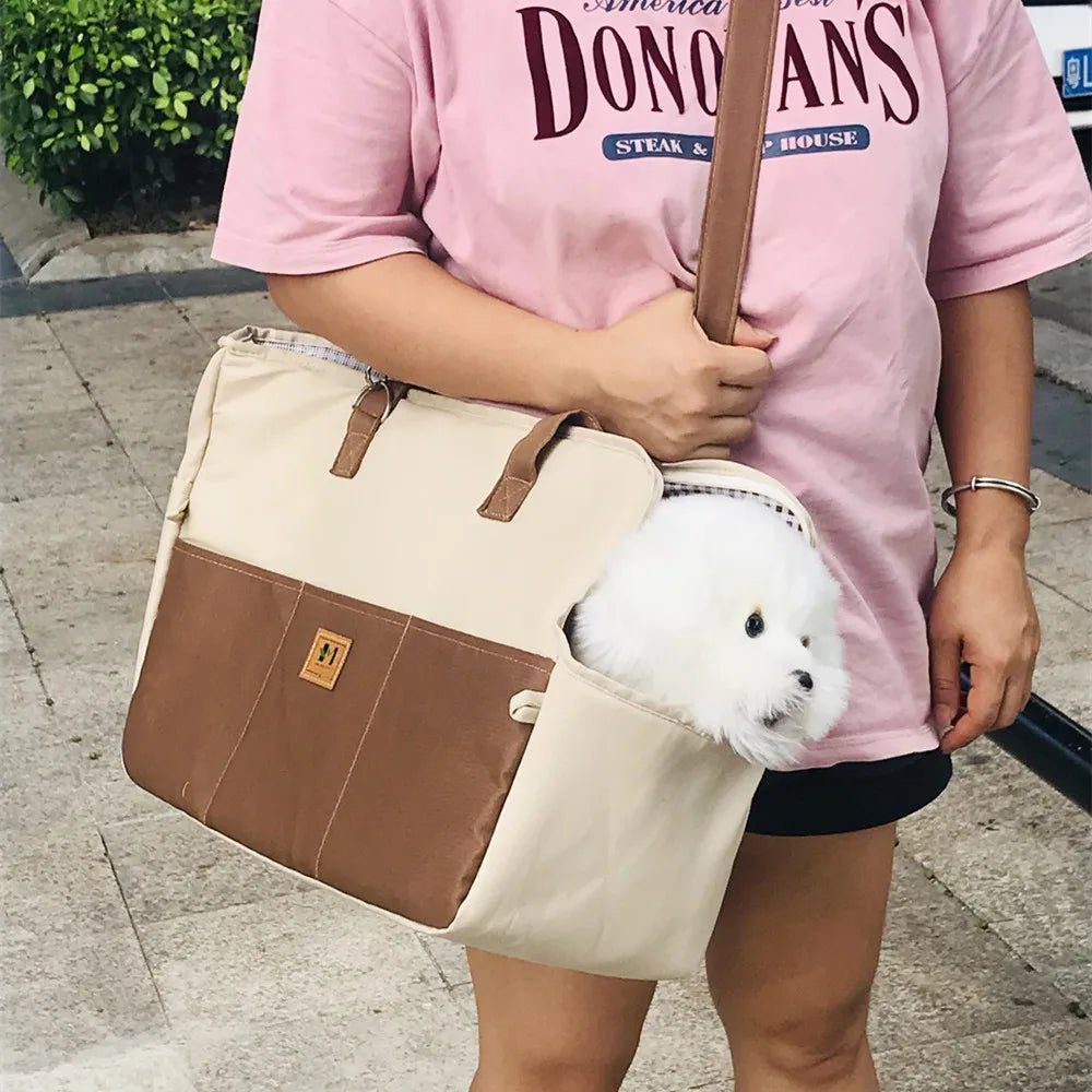 Sac de transport chien - SacPoppy™ : confort, sécurité pour vos voyages - Jappy Toutou