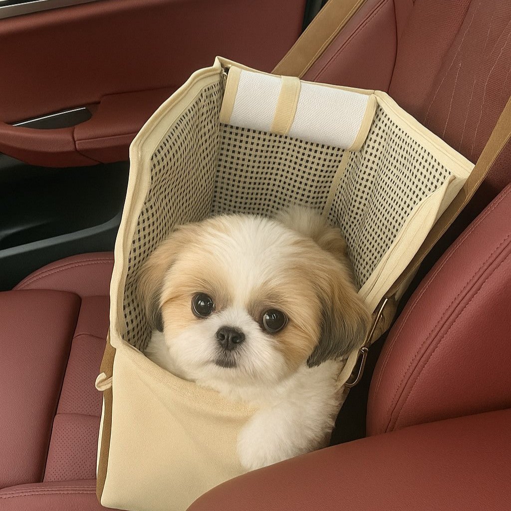 Sac de transport chien - SacPoppy™ : confort, sécurité pour vos voyages - Jappy Toutou