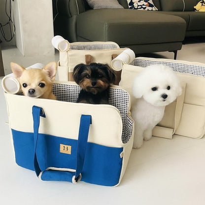 Sac de transport chien - SacPoppy™ : confort, sécurité pour vos voyages - Jappy Toutou
