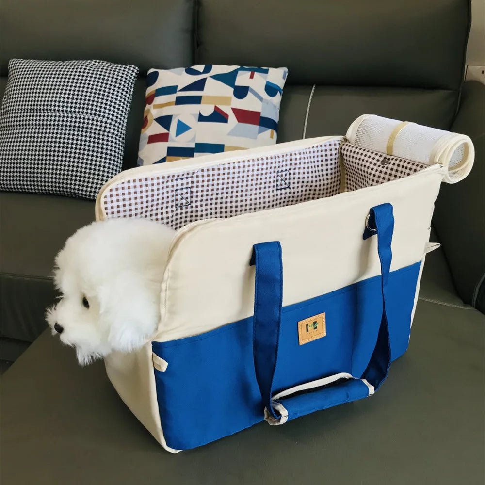 Sac de transport chien - SacPoppy™ : confort, sécurité pour vos voyages - Jappy Toutou