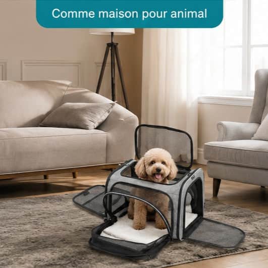 Sac de transport pour Chien | Jappy en Escapade™ même à la maison