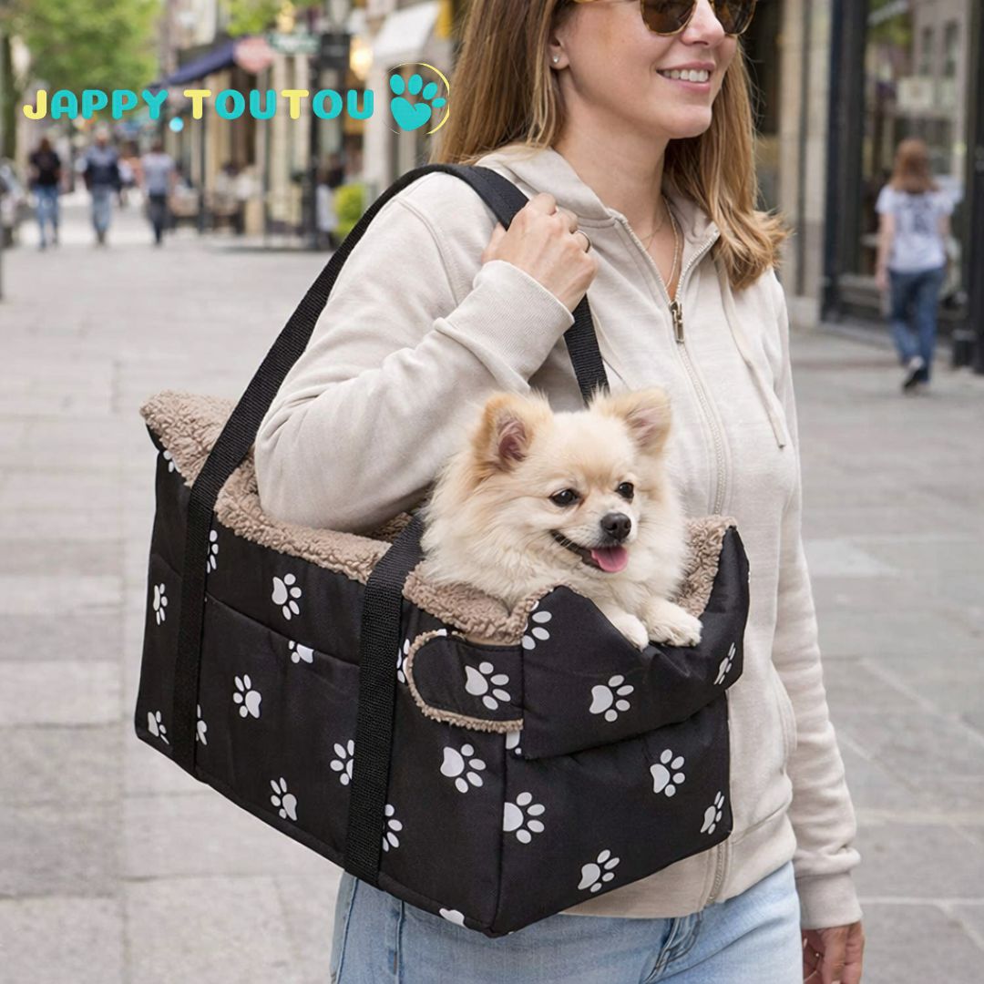 Sac de Transport pour chien | JappyVoyage à Deux™ - Jappy Toutou