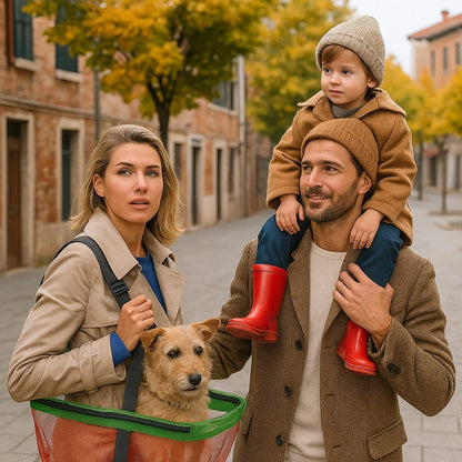 Sac de transport pour chien - PattesMobiles™ : confort et liberté - Jappy Toutou