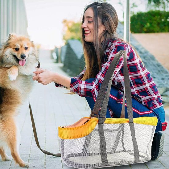 Sac de transport pour chien - PattesMobiles™ : confort et liberté de toutou avec vous - Jappy Toutou