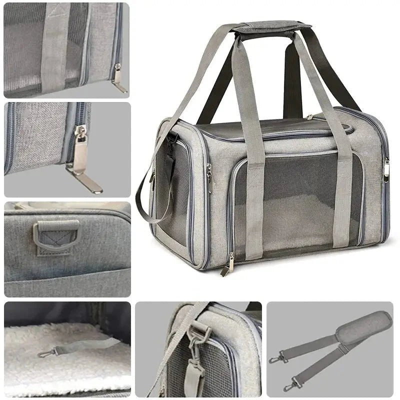 Sac de transport pour chien | Sacaventure™ - Voyagez avec confort - Jappy Toutou