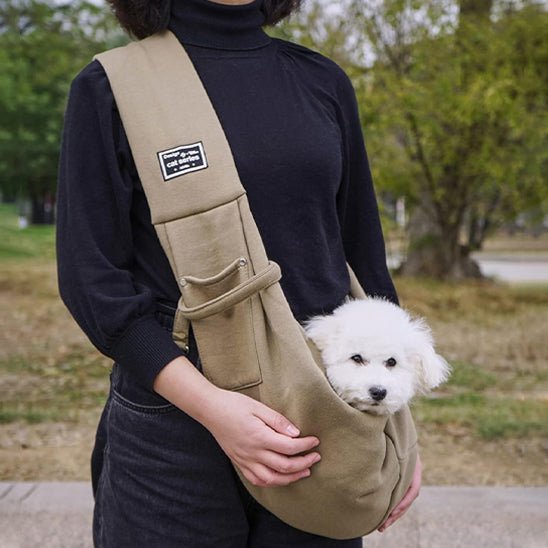 Sac pour chien - Baladou™ - bandoulière : confort, mobilité - Jappy Toutou