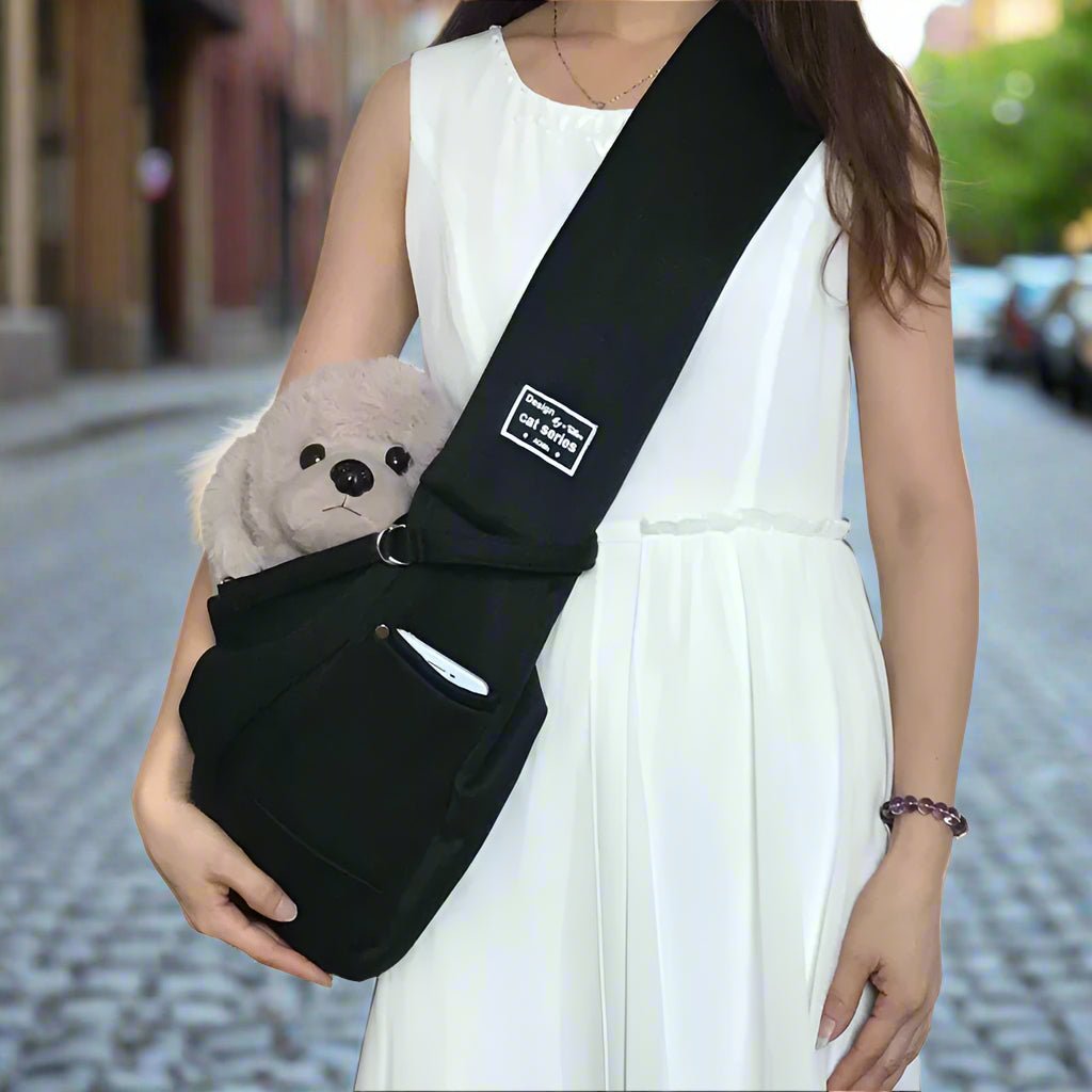 Sac pour chien - Baladou™ - bandoulière : confort, mobilité - Jappy Toutou