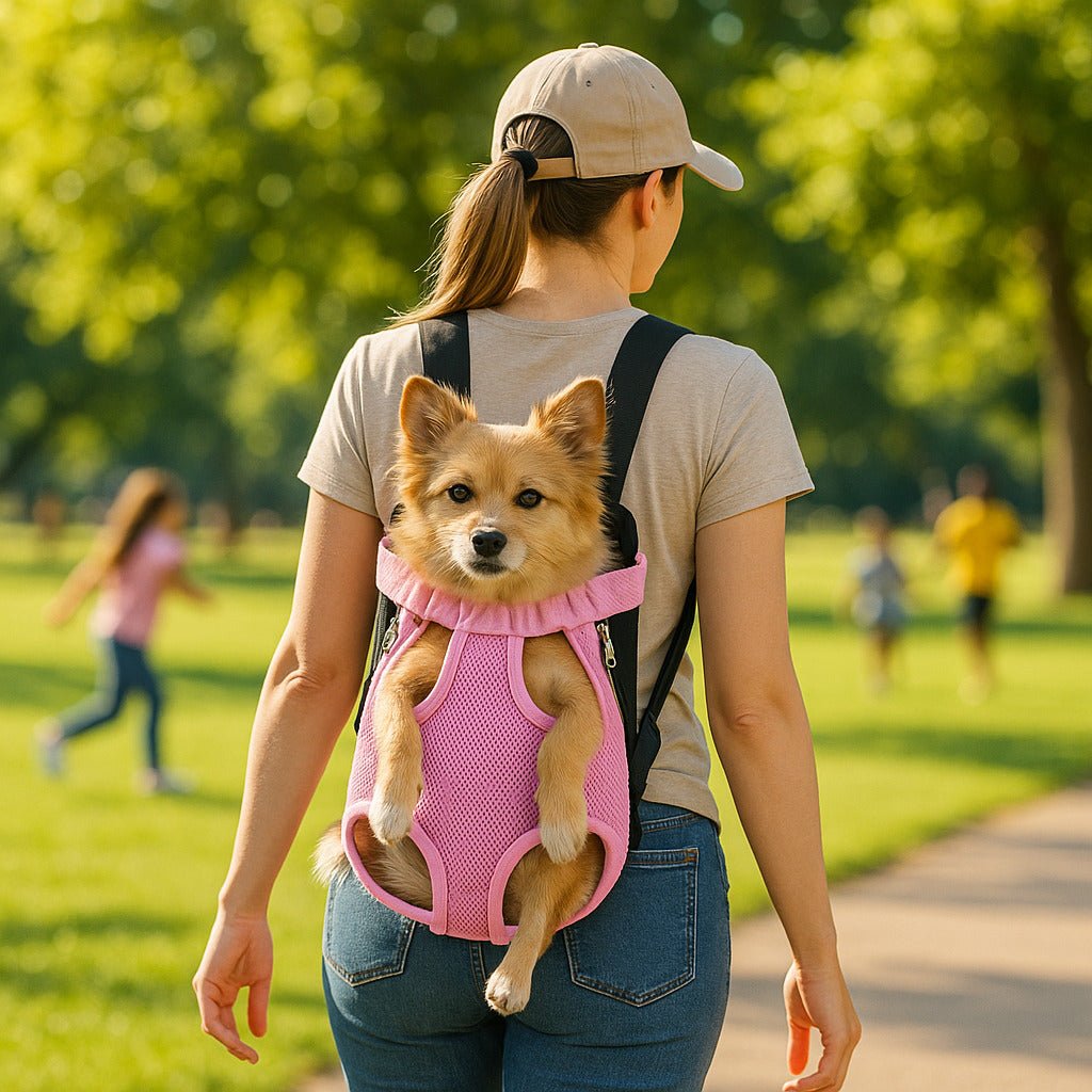 Sac pour Chien | PatteNomade™ - Coloré : Pour voyage idéal - Jappy Toutou