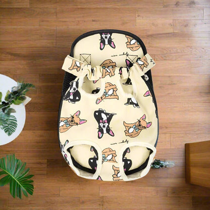 Sac pour chien - PatteNomade™ Stylisé – Le charme du confort partagé - Jappy Toutou