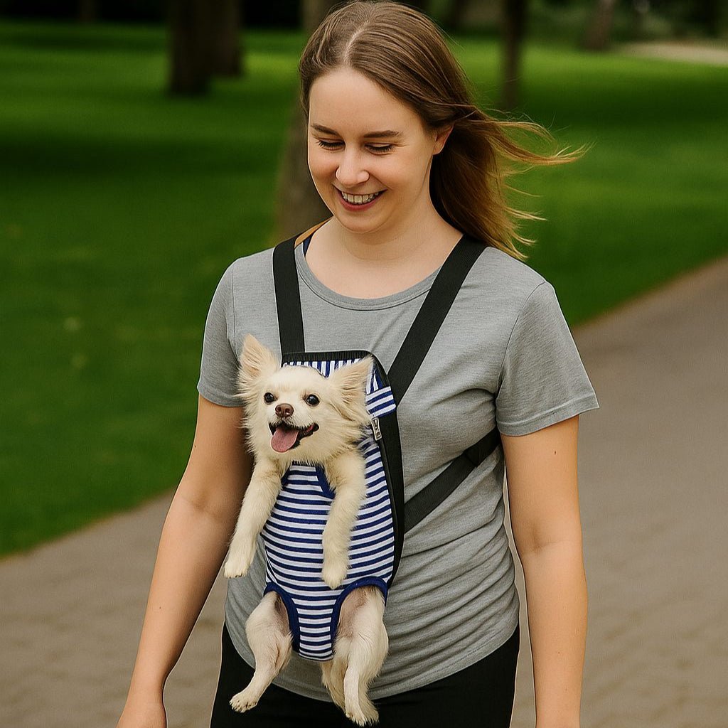 Sac pour chien - PatteNomade™ Stylisé – Le charme du confort partagé - Jappy Toutou