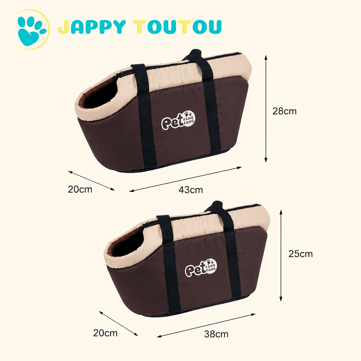sac pour transporter un chien • JappyBalade™ - Jappy Toutou