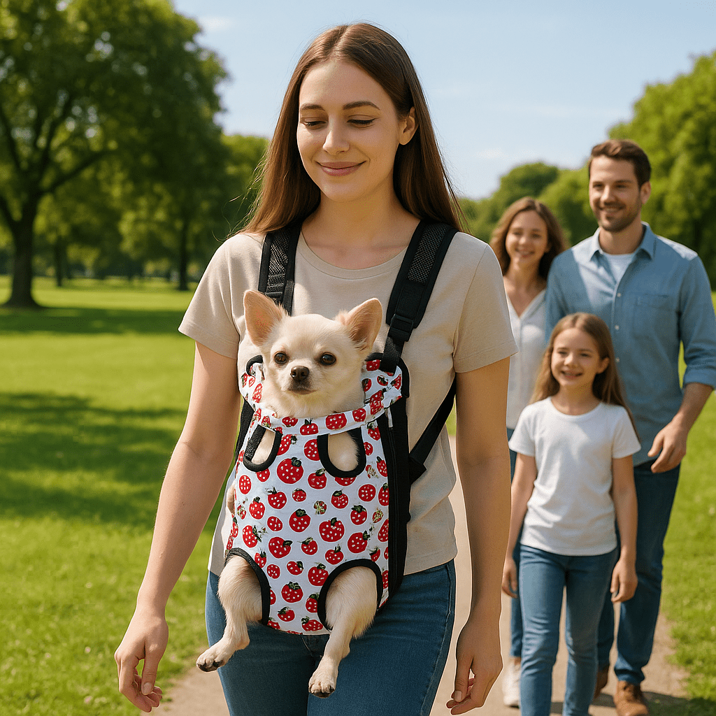 Sac pour transporter un chien - PatteNomade™-Novo en famille partout