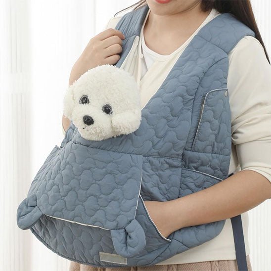 Sac transport chien | ToudouSac™ : confort en douceur - Jappy Toutou