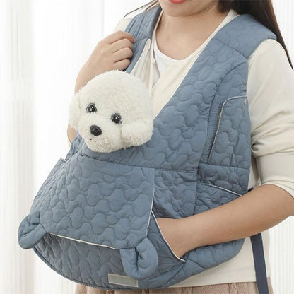 Sac transport chien | ToudouSac™ : confort en douceur - Jappy Toutou