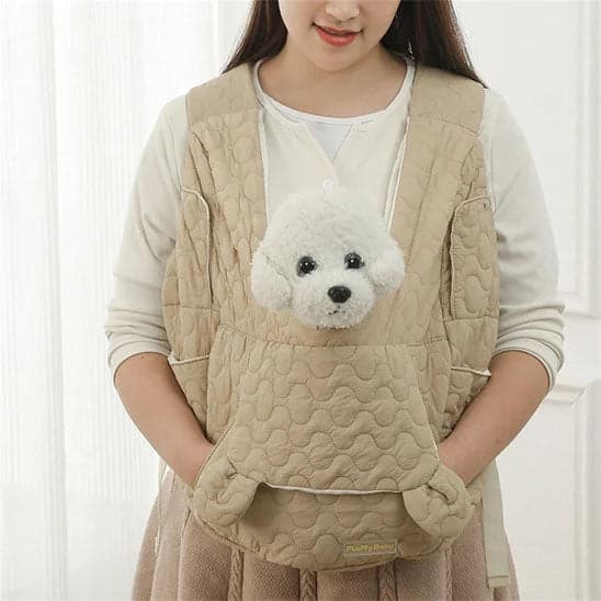 Sac transport chien | ToudouSac™ : confort en douceur - Jappy Toutou