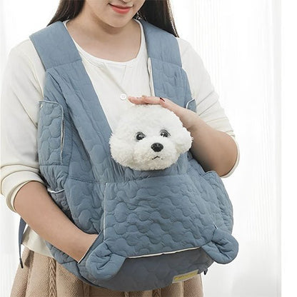 Sac transport chien | ToudouSac™ : confort en douceur - Jappy Toutou
