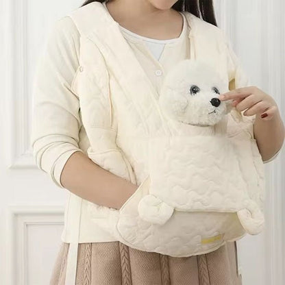 Sac transport chien | ToudouSac™ : confort en douceur - Jappy Toutou