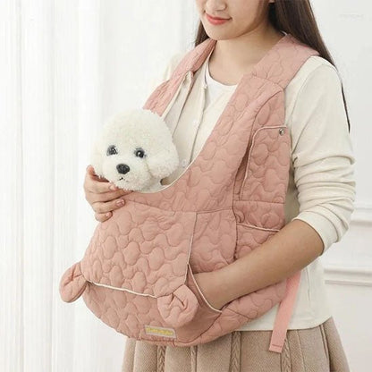 Sac transport chien | ToudouSac™ : confort en douceur - Jappy Toutou