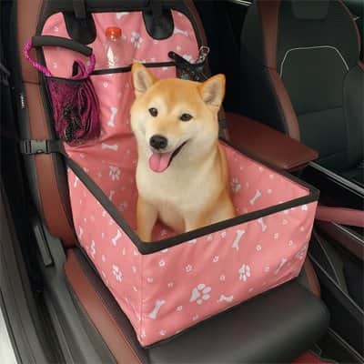 SIEGE auto chien | JappySIEGERose™ - Jappy Toutou