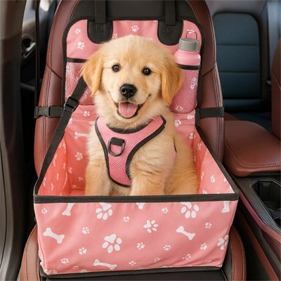 SIEGE auto chien | JappySIEGERose™ - Jappy Toutou