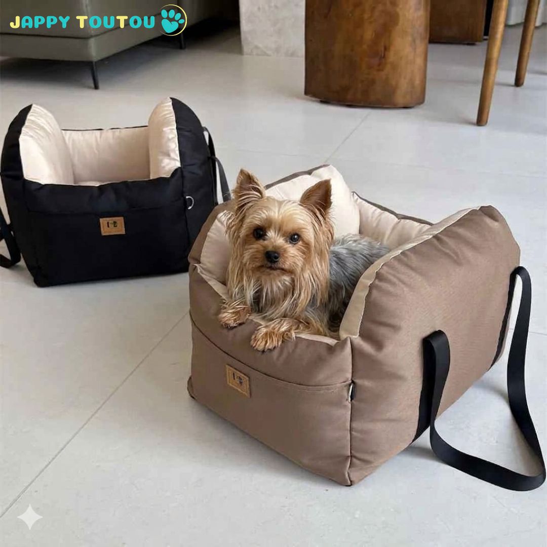 Siege auto pour chien | JappyCocon™ Confort - Jappy Toutou