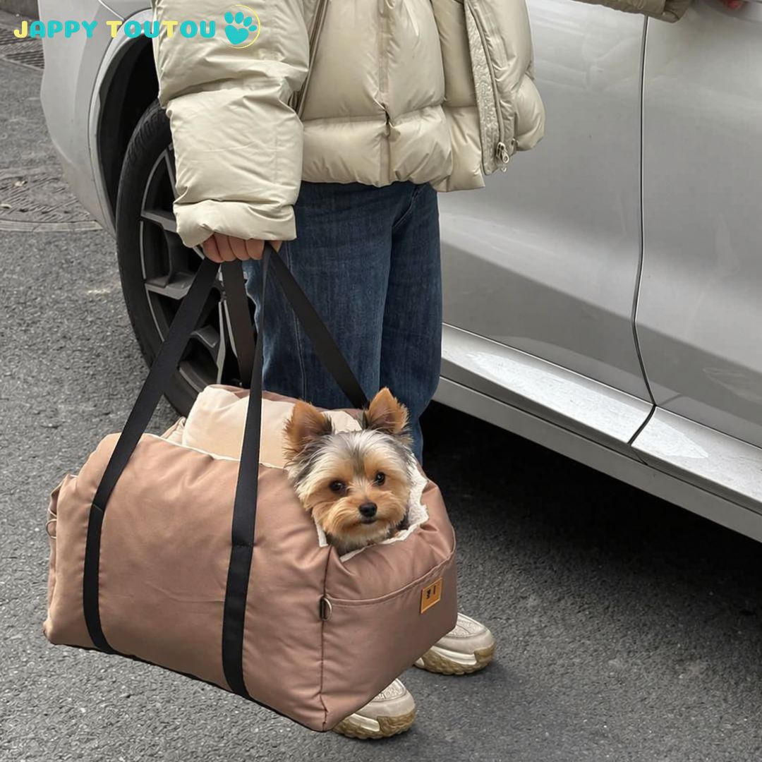 Siege auto pour chien | JappyCocon™ Confort - Jappy Toutou