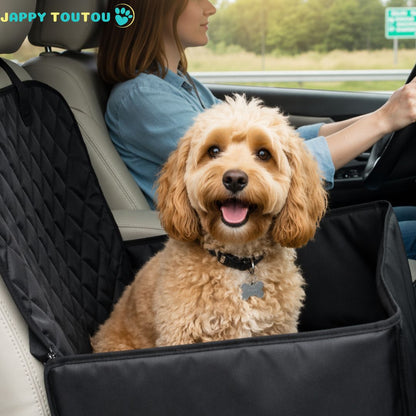 Siege auto pour chien | JappySecureSeat™ Ultra - sécurisé - Jappy Toutou