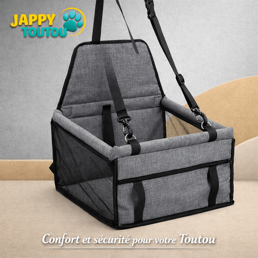 Siege auto pour chien | JappySiegeFlex3™ - Jappy Toutou