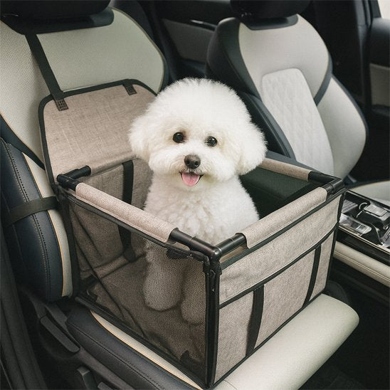 Siege auto pour chien•JappyNomade™: Sécurité renforcée