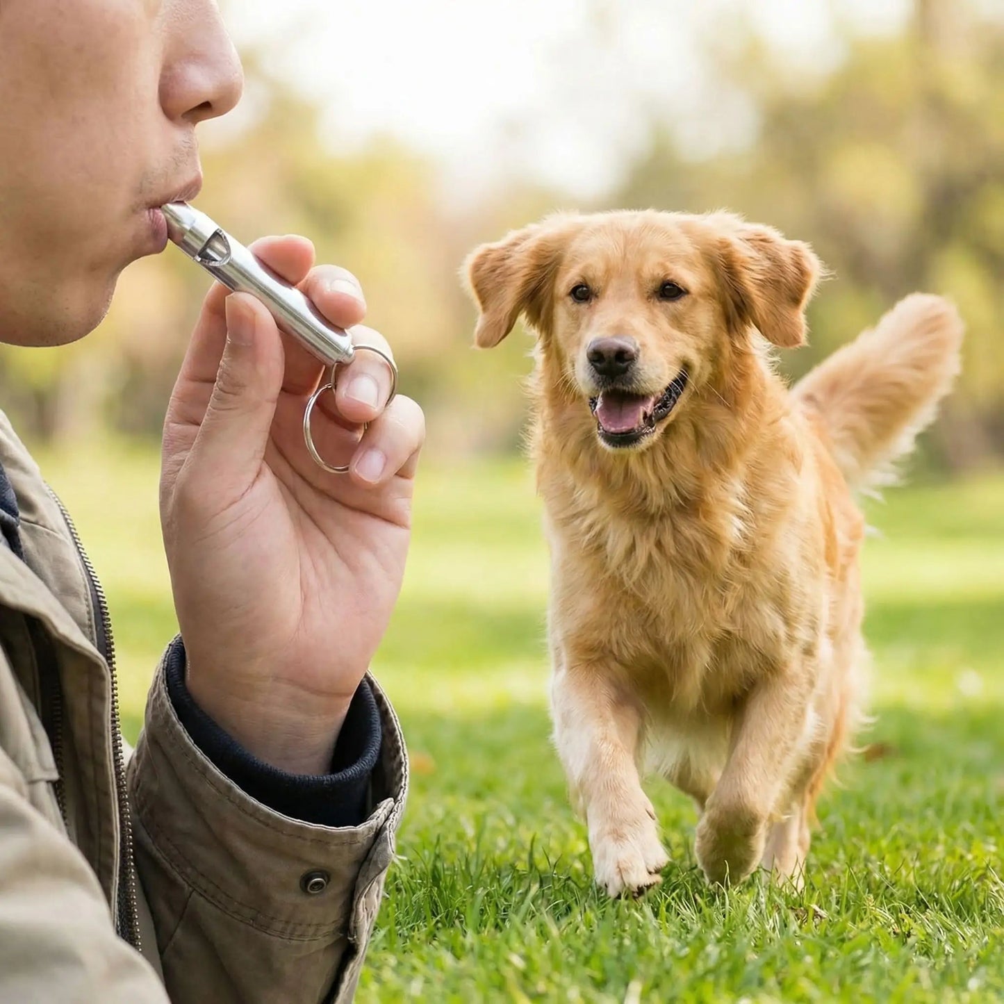 Sifflet ultrason pour chien | Dressage™ efficace - Jappy Toutou