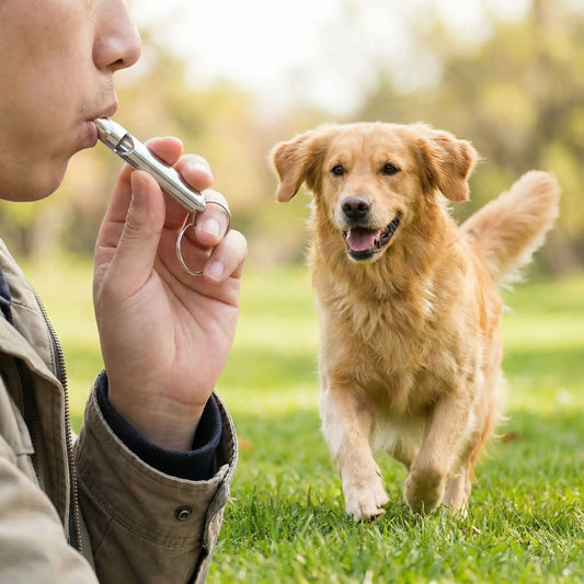 Sifflet ultrason pour chien | Dressage™ efficace - Jappy Toutou