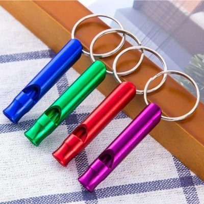 Sifflet ultrason pour chien : Porte-clés intégré        