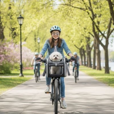 Vélo Panier chien | Jappy3Way™ multifonction - Jappy Toutou