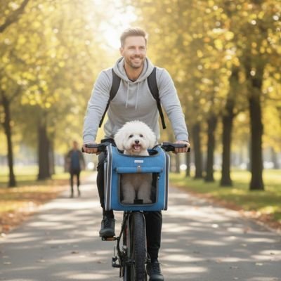 Vélo Panier chien | Jappy3Way™ multifonction - Jappy Toutou