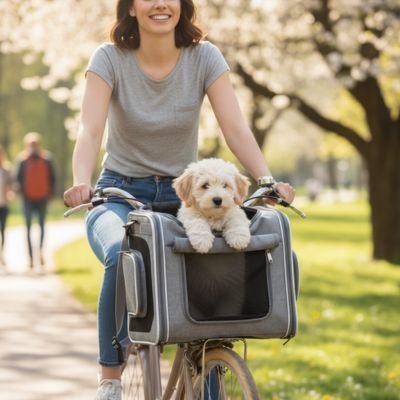 Vélo Panier chien | Jappy3Way™ multifonction - Jappy Toutou