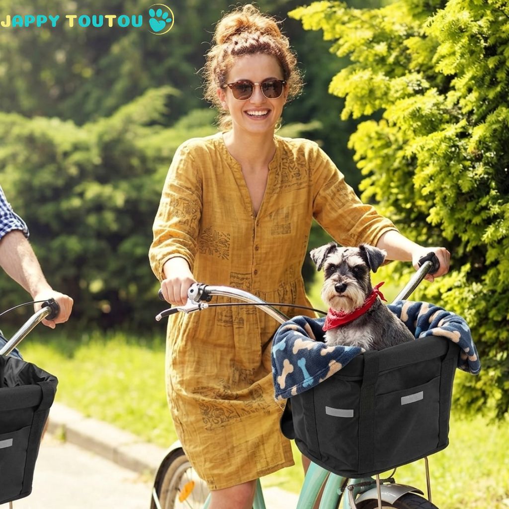 Vélo panier chien • JappyBike Buddy™ Confortable - Jappy Toutou
